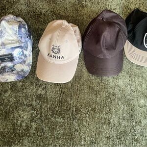 Lot of Baseball Caps and hats